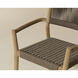 Kavala Natural Outdoor Stackable Dining Armchair, Set Of 2